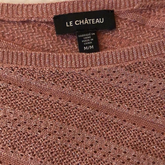 NWOT Le Chateau medium sweater - Picture 2 of 3